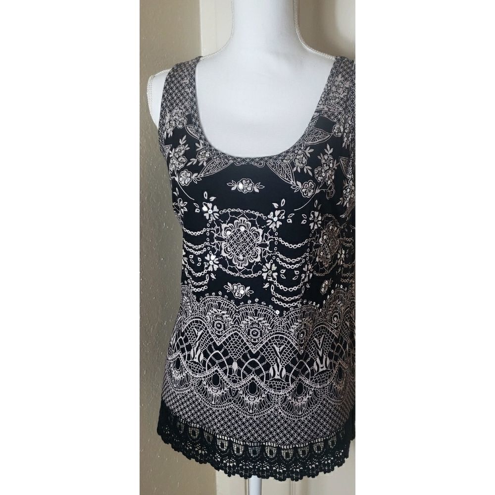 Bila black n whiteâtank top Sm